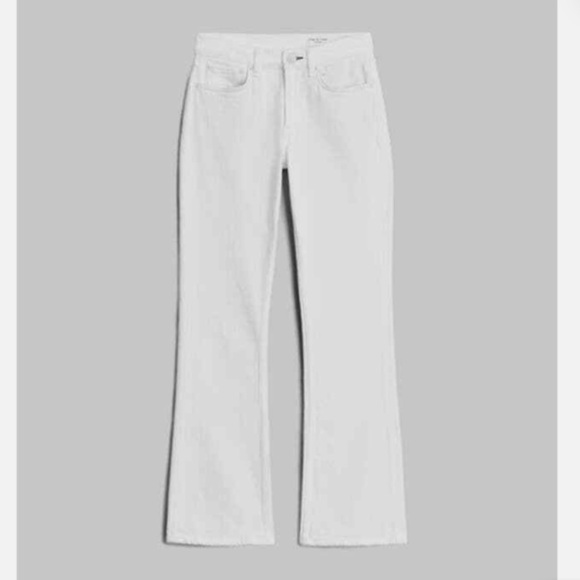 NWT Rag & Bone Peyton Bootcut - Optic White Mid-Rise Stretch Jean - Picture 8 of 8